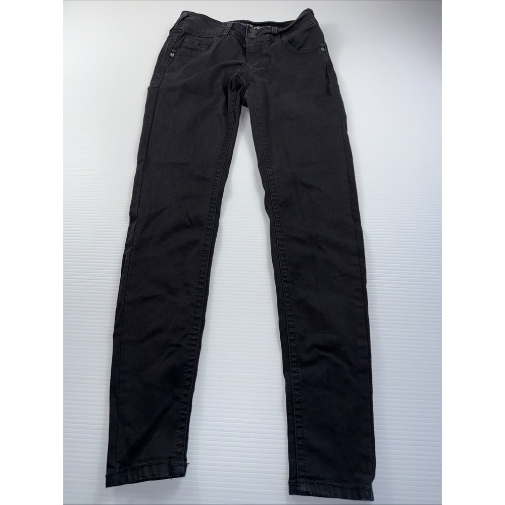 Wallflower Skinny Stretch Denim Jeans Black 5-Pocket Women Size 1